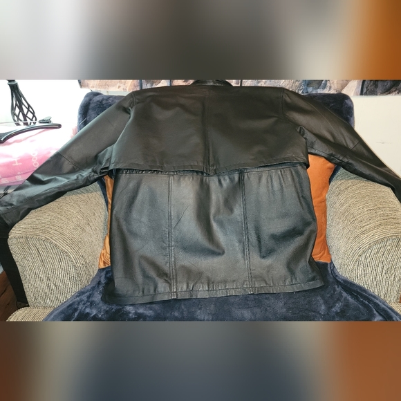 Mens CoMint Leather Jacket - Picture 2 of 4